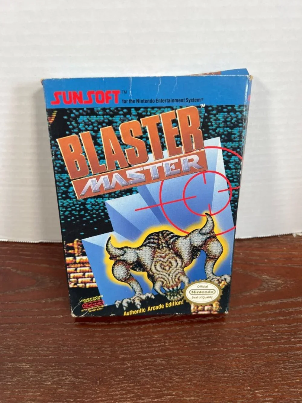 Blaster Master NES Complete In Box W/ Manual & Cartridge By Sunsoft Tested
